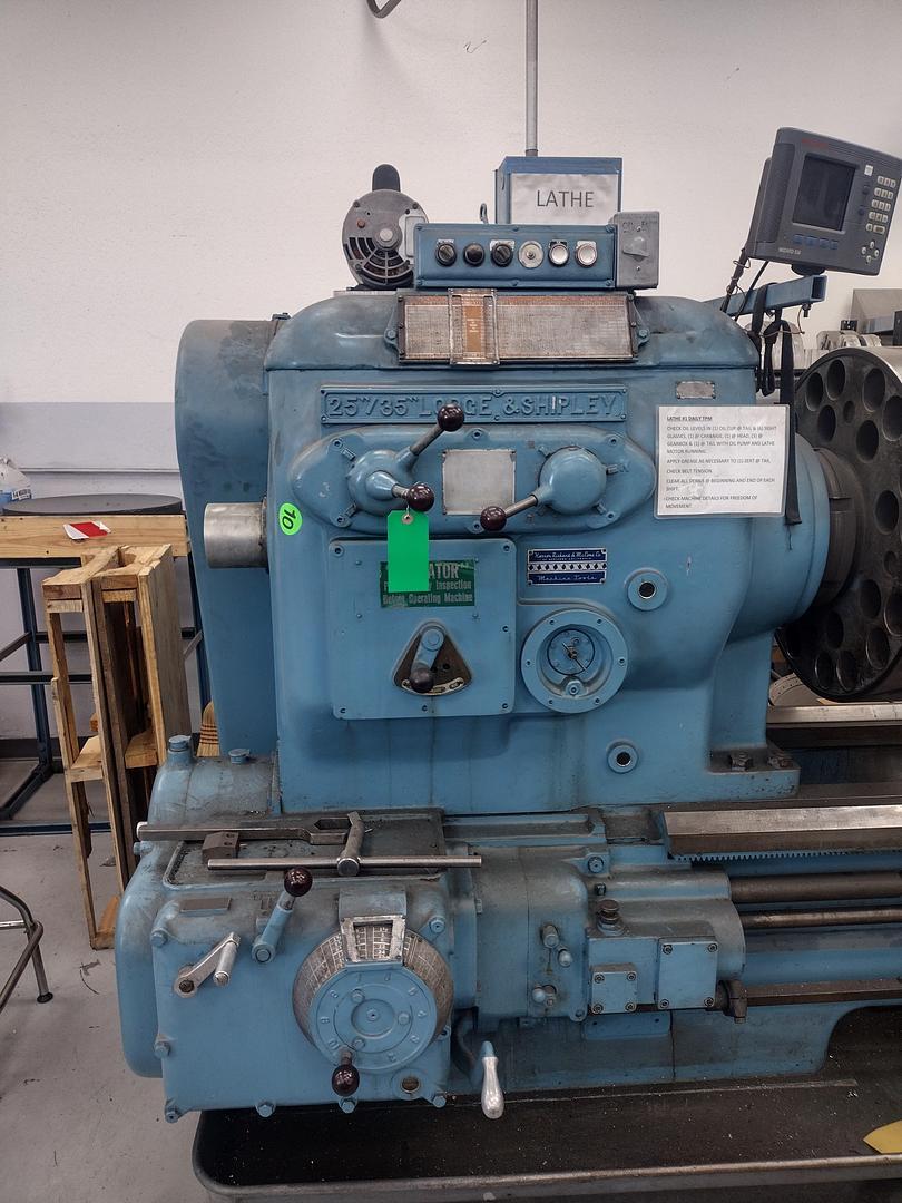 Lodge & Shipley 25"/35" x 108" Gap Bed Engine Lathe #6771